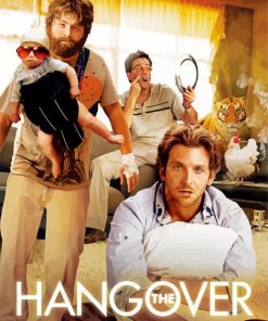 Hangover Movie Poster paint by numbers