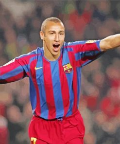 Henrik Larsson Football Coach paint by numbers
