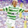 Henrik Larsson Swedish Football Coach paint by numbers