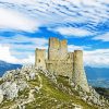 Italy Abruzzo Castle paint by numbers