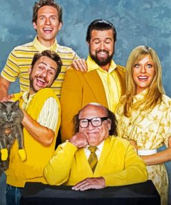 It's Always Sunny in Philadelphia poster paint by number