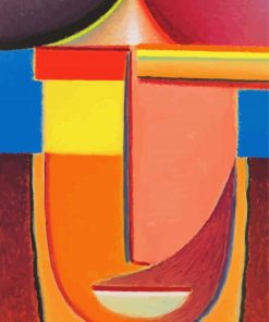 Jawlensky Tete Abstract Karma paint by numbers