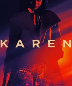 Karen movie poster paint by number