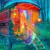 Magical Gypsy Caravan paint by numbers