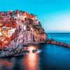 Manarola Italy paint by numbers