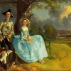 Mr And Mrs Andrews Rococo Art paint by numbers