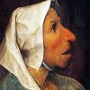 Old Woman Bruegel Elder Art paint by numbers