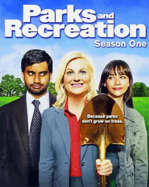 Parks And Recreation Sitcom paint by numbers