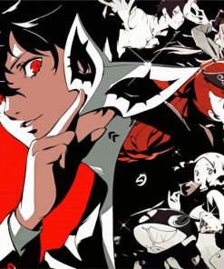 Persona 5 Game Characters paint by numbers