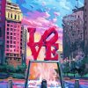 Philly Love Art paint by numbers