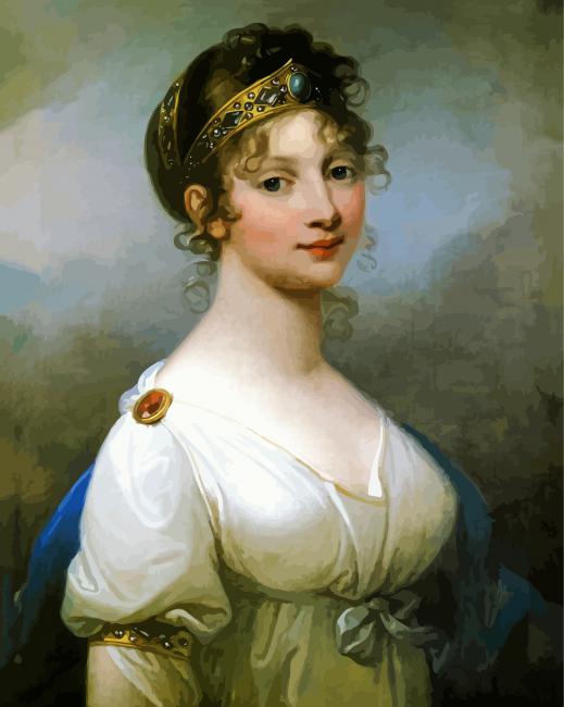 Queen Louise Of Mecklenburg Strelitz paint by numbers