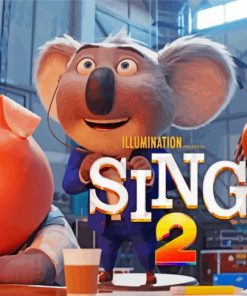 Sing 2 animation paint by numbers