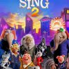 Sing 2 movie poster paint by numbers