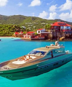 St Barts paint by numbers