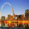 St Louis City Missouri Paint by numbers
