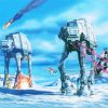 Star Wars Hoth Battle Paint by numbers