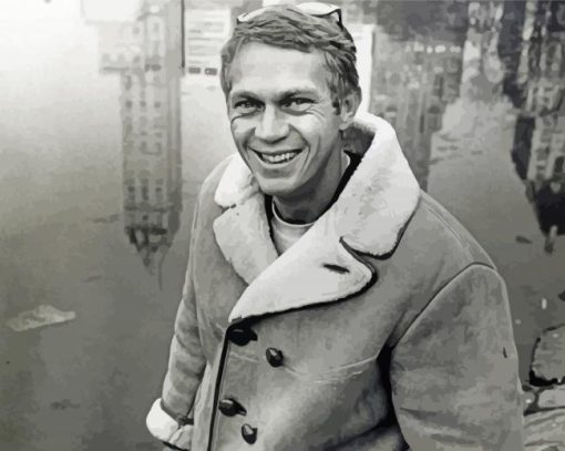 Steve Mcqueen William Claxton paint by numbers