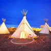 Tepee paint by numbers
