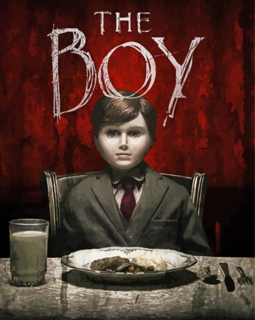 The Boy Movie Poster paint by numbers