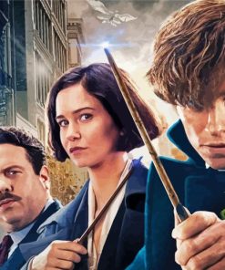 Fantastic Beasts Fantasy Movie paint by numbers