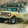 The International Harvester Scout paint by numbers