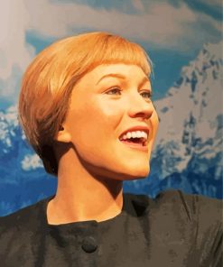 The Sound Of Music Julie Andrews paint by numbers