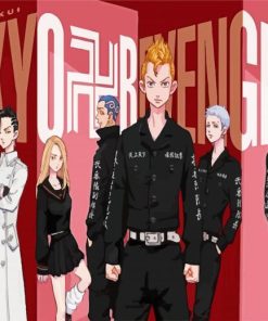 Tokyo Revengers Anime Manga Paint by numbers