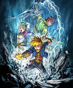 Video Game Golden Sun paint by numbers