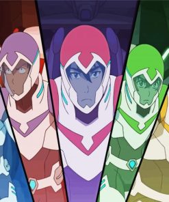 Voltron Legendary paint by numbers