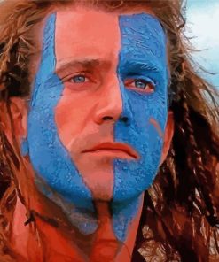 William Wallace braveheart paint by numbers