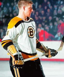 Young Bobby Orr paint by numbers