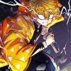 Zenitsu Agatsuma Demon Slayer Anime paint by numbers