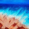 Abstract Beach Large Wall Art paint by numbers