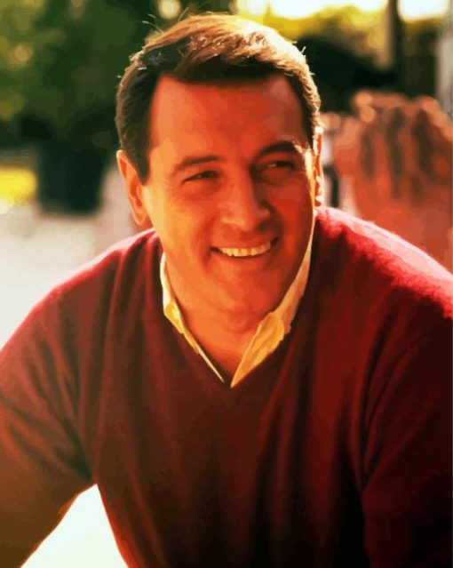 actor Rock hudson paint by numbers