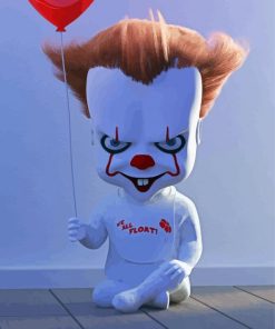 Cute Baby Pennywise paint by numbers