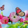 Beautiful Butterflies And Flowers paint by numbers