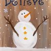Believe Snowman paint by numbers