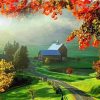 Country Scene paint by numbers