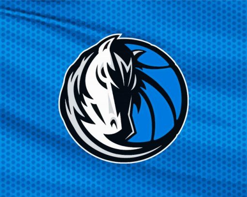Dallas Mavericks Basketball Team Logo paint by numbers