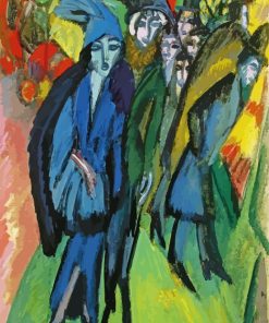 Ernst Ludwig Kirchner Main paint by numbers