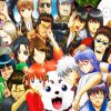 Gintama Anime Characters paint by numbers