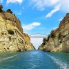 Corinth Canal At Daytime paint by numbers