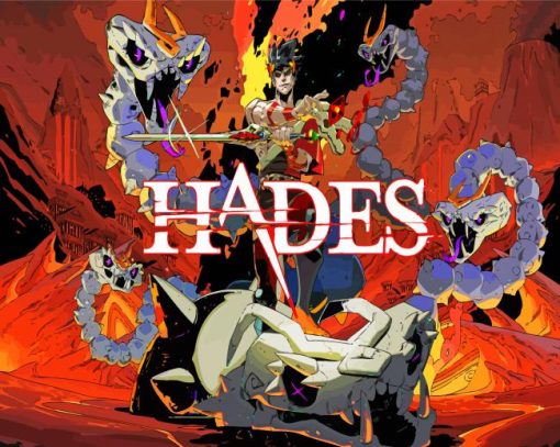 Hades Game paint by numbers