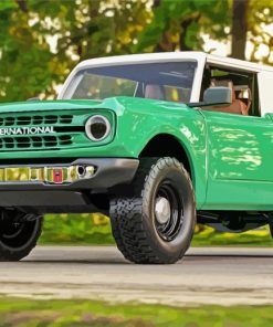 International Harvester Scout paint by numbers
