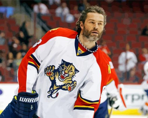 Jagr Czech paint by numbers