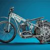 motorcycle Speedway bike paint by numbers