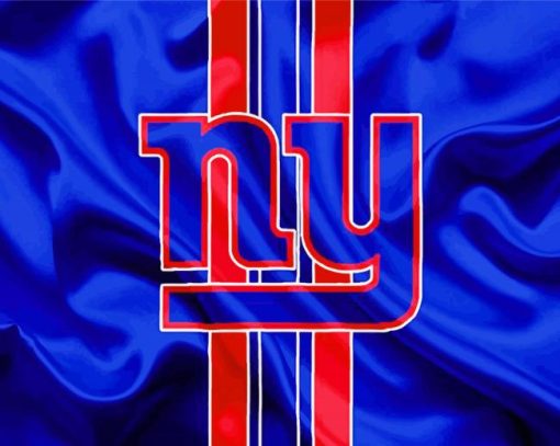 New York Giants American Football Logo paint by numbers