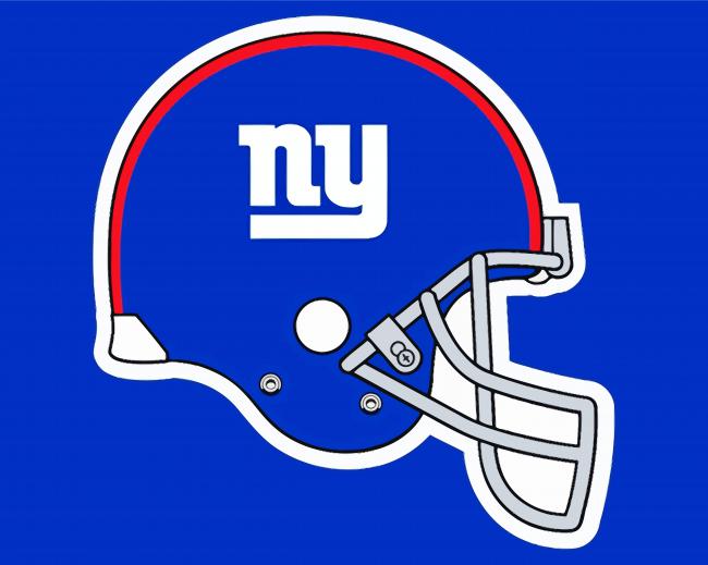 New York Giants old helmet display  New york giants logo, Nfl teams logos,  Football helmets