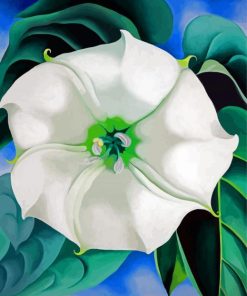 Okeffe Jimson Weed paint by numbers