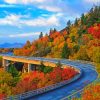 virginia blue ridge parkway united states paint by number